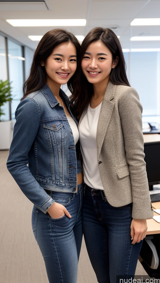 related ai porn images free for Skinny 18 Black Hair Chinese Woman + Man Happy Detailed Skin Detail (beta) Small Ass Small Tits Beautiful Jeans Jacket Office