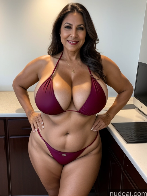 related ai porn images free for Milf One Busty Huge Boobs Thick Tanned Skin Front View Microkini Thong Latina 70s Lab Coat Professor Vampire