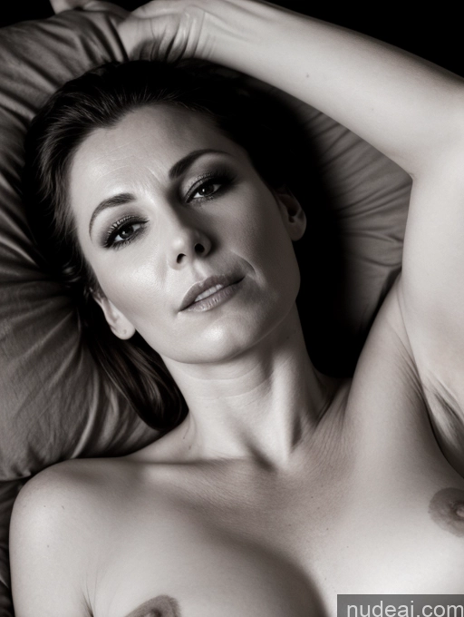 related ai porn images free for Milf One Small Tits 40s Brunette Straight British Black And White Bedroom On Back Dark Lighting Shocked Close-up View Fairer Skin Shirt Bodypaint