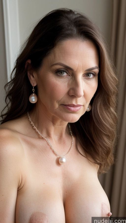 related ai porn images free for Seductive Skin Detail (beta) Sexy Face Milf Hungarian Pearl Jewelry Perfect Boobs 60s Brunette Long Hair Front View Serious Fairer Skin