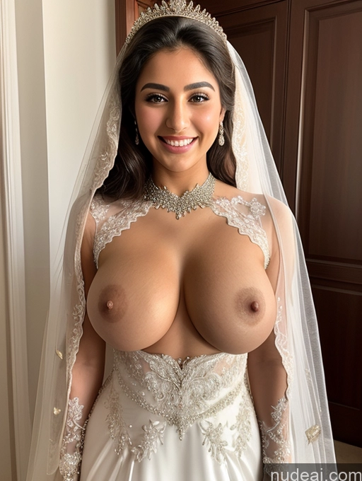 related ai porn images free for Busty Perfect Boobs Perfect Body 18 Happy Arabic Front View Nude Wedding