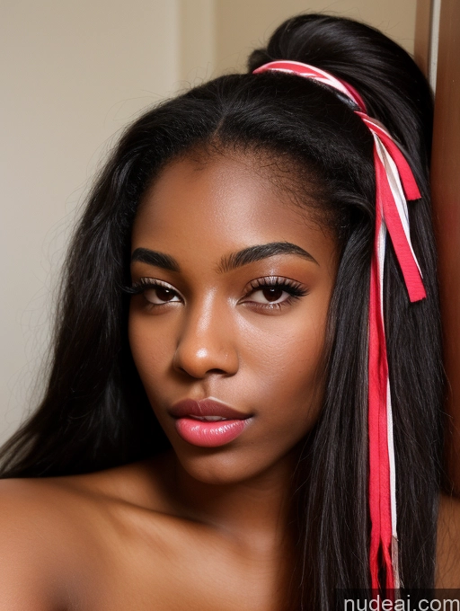 related ai porn images free for Beautiful Nude Detailed 18 Sorority Close-up View Lipstick Sexy Face Long Hair Black