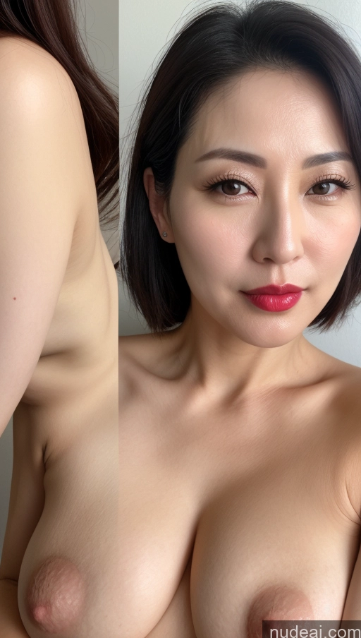 related ai porn images free for Woman One Perfect Boobs Beautiful Lipstick Fairer Skin 40s Black Hair Korean Close-up View
