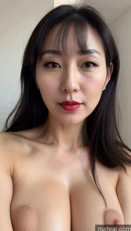 related ai porn images free for Woman One Perfect Boobs Beautiful Lipstick Fairer Skin 40s Black Hair Korean Close-up View