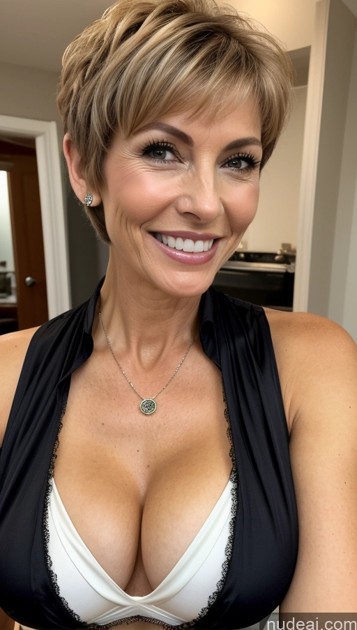 related ai porn images free for Milf Skinny Perfect Body Happy Pixie Close-up View Shirt Cleavage Detailed Halloween Small Tits