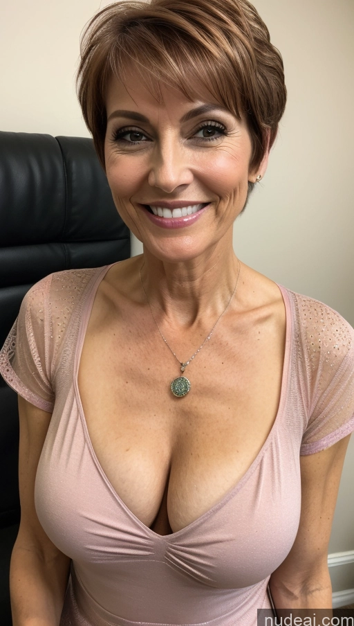 related ai porn images free for Milf Skinny Perfect Body Happy Pixie Close-up View Shirt Cleavage Detailed Halloween Small Tits