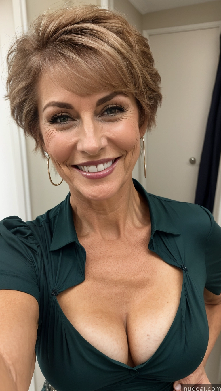 related ai porn images free for Milf Skinny Perfect Body Happy Pixie Close-up View Shirt Cleavage Detailed Halloween Small Tits