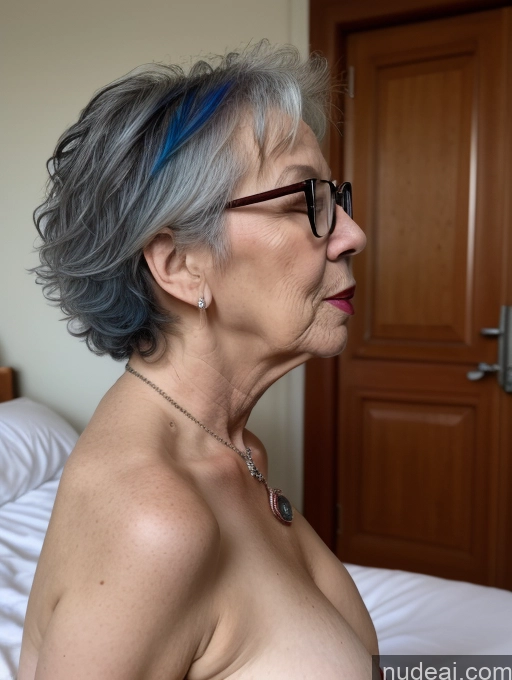 related ai porn images free for Nude Milf 80s Messy Chinese Choker Detailed Lipstick Busty Glasses Blue Hair Jewelry Fellatio (Side View)