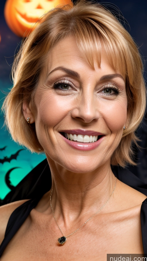 related ai porn images free for Milf One Small Tits Skinny Perfect Body Happy Pixie Halloween Shirt Detailed Cleavage Close-up View