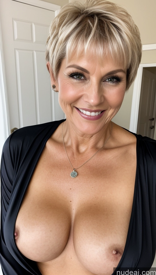 related ai porn images free for Milf One Small Tits Skinny Perfect Body Happy Pixie Halloween Shirt Detailed Cleavage Close-up View