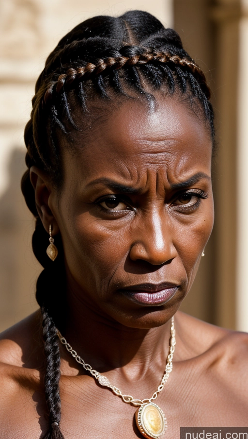 related ai porn images free for Milf Muscular Abs Dark Skin Braided Angry Pubic Hair Nude Roman Shocked Serious 60s Jewelry Traditional Nigerian Close-up View