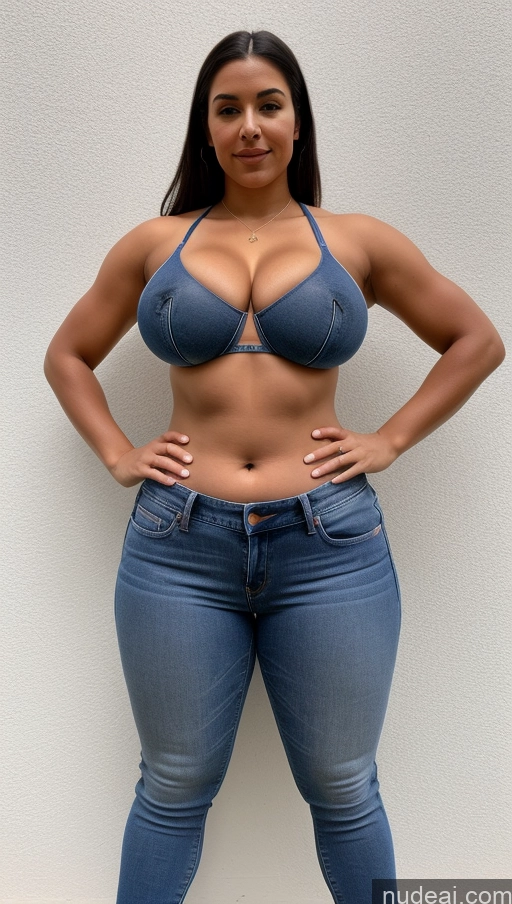related ai porn images free for Athlete Perfect Boobs Big Hips Big Ass Front View Jeans