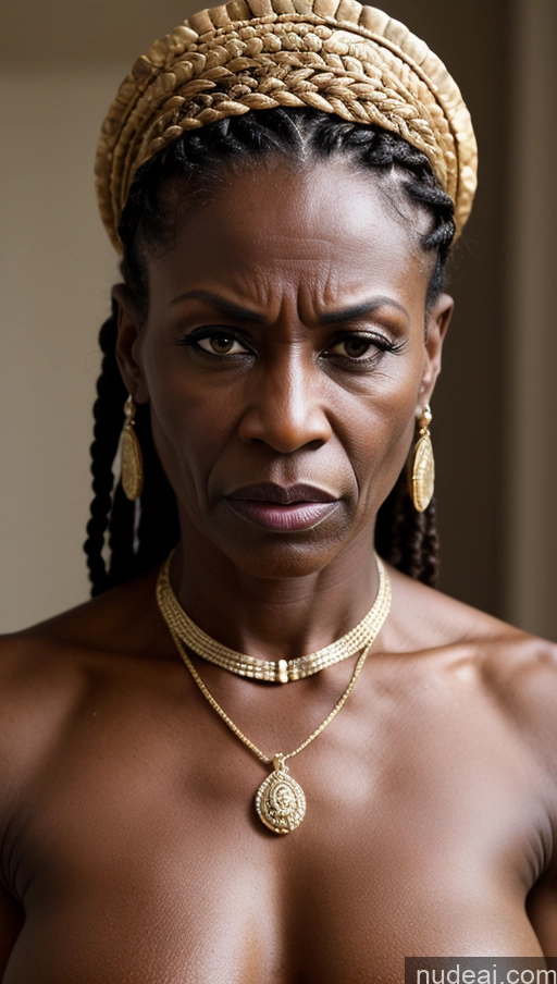 related ai porn images free for Milf Muscular Abs Dark Skin Braided Angry Pubic Hair Nude Roman Shocked Serious 60s Jewelry Traditional Nigerian Close-up View