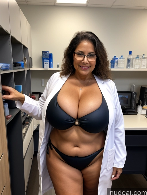 related ai porn images free for Milf One Busty Huge Boobs Thick Tanned Skin Front View Microkini Thong Witch 70s Latina Lab Coat Professor