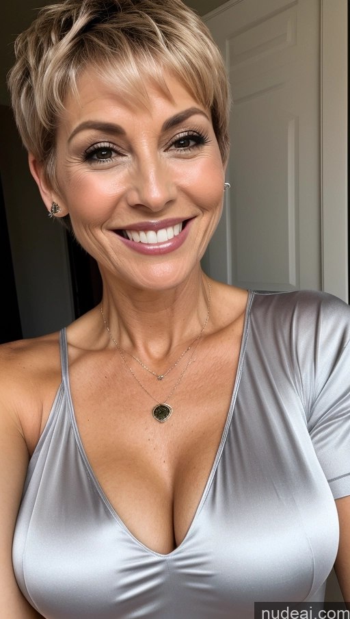 related ai porn images free for Milf Small Tits Skinny Perfect Body Happy Pixie Close-up View Halloween Shirt Cleavage Detailed