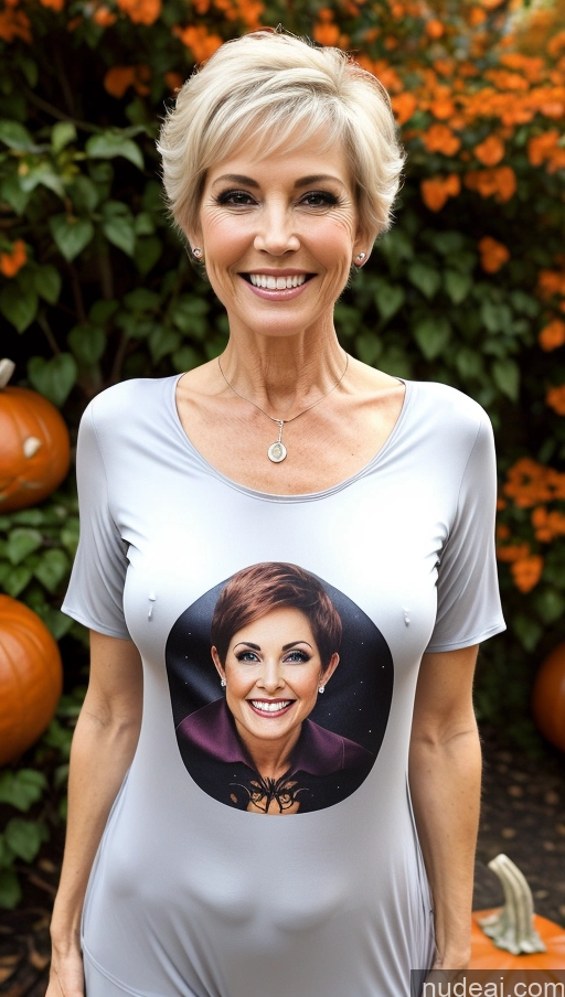 related ai porn images free for Milf One Small Tits Skinny Perfect Body Happy Pixie Front View Halloween Shirt Detailed