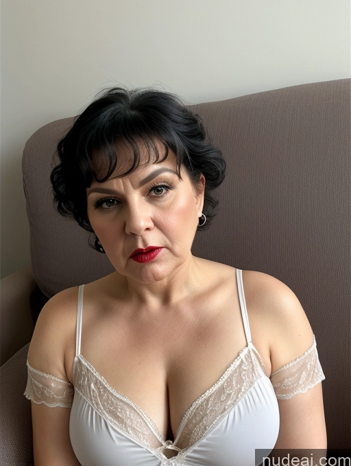 related ai porn images free for Czech Busty Short Black Hair Detailed Casual Chemise Lipstick Chubby Close-up View 80s Pixie Couch Cleavage Transparent Angry Sexy Face