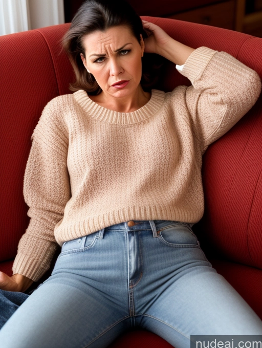 related ai porn images free for Czech Short Jeans Sweater Stylish Detailed Angry 50s Couch 60s On Back