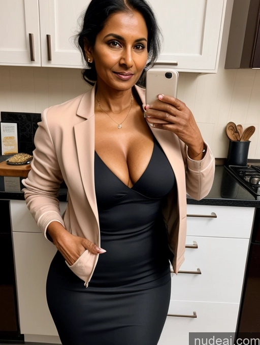 related ai porn images free for Milf Two Perfect Boobs Perfect Body Dark Skin 70s Indian Kitchen Jacket Professor Secretary Cleavage Partially Nude Detailed Stylish Suit