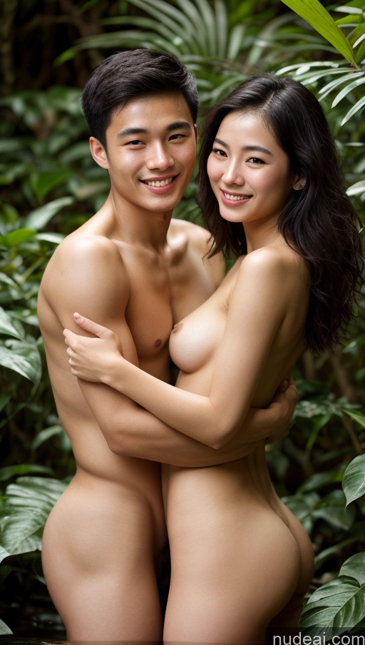 related ai porn images free for Skinny 18 Black Hair Chinese Woman + Man Happy Detailed Skin Detail (beta) Small Ass Small Tits Beautiful Nude Jungle