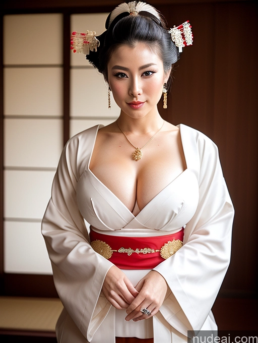 related ai porn images free for Busty Perfect Boobs Perfect Body Oiled Body Fairer Skin Geisha Traditional Cleavage Jewelry Hair Bun