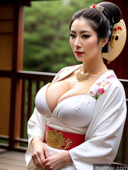 related ai porn images free for Busty Perfect Boobs Perfect Body Oiled Body Fairer Skin Geisha Traditional Cleavage Jewelry Hair Bun