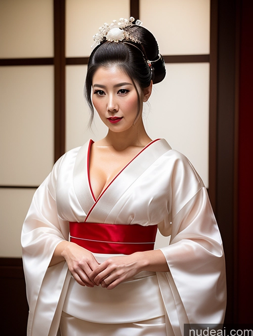 related ai porn images free for Busty Perfect Boobs Perfect Body Oiled Body Fairer Skin Geisha Traditional Cleavage Jewelry Hair Bun Transparent 40s Pearl Jewelry