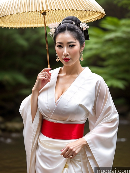 related ai porn images free for Busty Perfect Boobs Perfect Body Oiled Body Fairer Skin Geisha Traditional Cleavage Jewelry Hair Bun Transparent 40s Pearl Jewelry