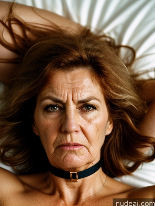 related ai porn images free for Messy 70s Angry Ginger Film Photo On Back Choker Nude Pubic Hair Serious Milf
