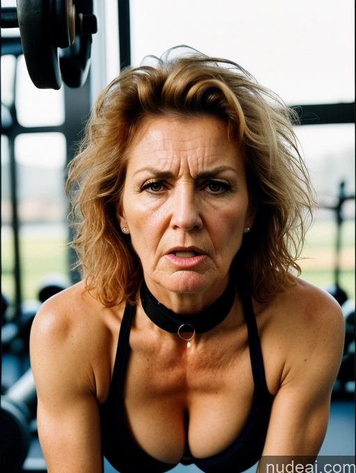 related ai porn images free for Messy 70s Angry Ginger Film Photo Choker Nude Pubic Hair Serious Milf Perfect Boobs Gym Working Out