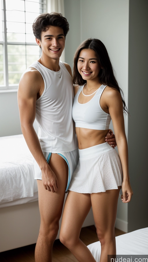 related ai porn images free for Skinny 18 Black Hair Chinese Happy Detailed Skin Detail (beta) Small Ass Small Tits Beautiful Bedroom Woman + Man Front View Tennis Transparent