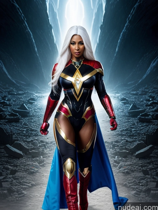 related ai porn images free for Muscular Abs White Hair Front View Cosplay Superhero Israel Superheroine Black Cyborg Style Cyborg Android Hell Diamond Jewelry