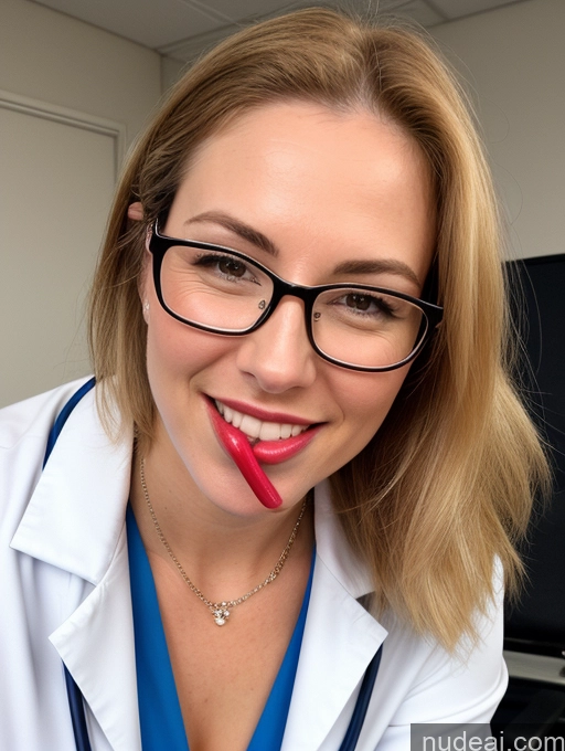 related ai porn images free for Woman One Perfect Boobs Beautiful Glasses Lipstick Fairer Skin Perfect Body Short 30s Happy Blonde Long Hair Latina Office Front View Blowjob Doctor Jewelry