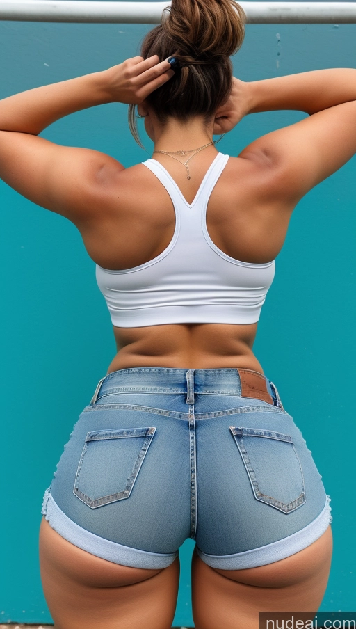 related ai porn images free for Athlete Big Hips Big Ass Jeans Bangs Short Shorts