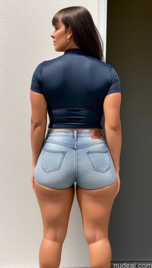 related ai porn images free for Athlete Big Hips Big Ass Jeans Bangs Short Shorts