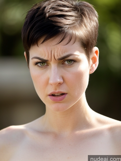 related ai porn images free for Woman Fairer Skin 18 Black Hair Pixie White Pregnant Angry