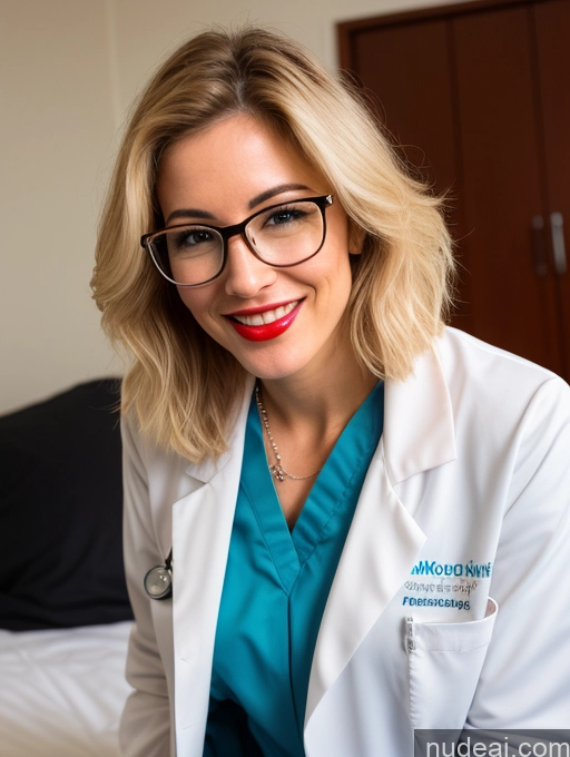 related ai porn images free for Woman One Perfect Boobs Beautiful Lipstick Fairer Skin Short Perfect Body 30s Happy Blonde Messy Latina Front View Blowjob Doctor Lab Coat Diamond Jewelry Glasses