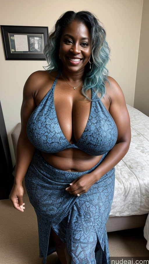 related ai porn images free for Milf Busty Huge Boobs Beautiful Muscular Big Ass Thick Tattoos Big Hips Long Legs Tall Dark Skin 60s Sexy Face Front View Laughing Bikini Long Skirt Cleavage Black Detailed Blue Hair Messy