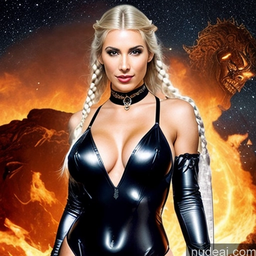 related ai porn images free for Cyborg Small Tits Perfect Boobs Perfect Body Hell Diamond Jewelry Choker 30s Laughing Sexy Face Fantasy Armor Space Suit Oiled Body White Hair Braided Straddling Niqab Transparent