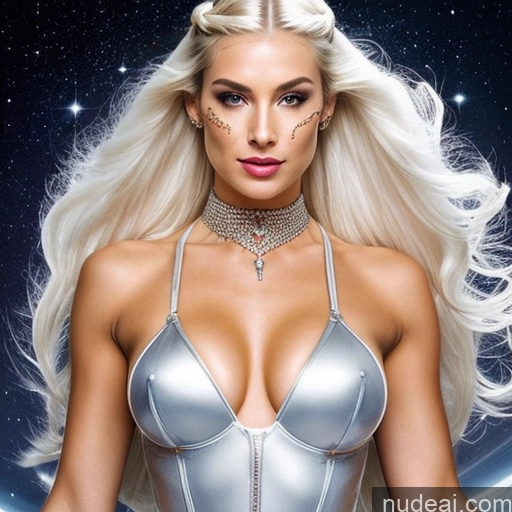 related ai porn images free for Cyborg Small Tits Perfect Boobs Perfect Body Hell Diamond Jewelry Choker 30s Laughing Sexy Face Fantasy Armor Space Suit Oiled Body White Hair Braided Straddling Niqab Transparent Face Mask