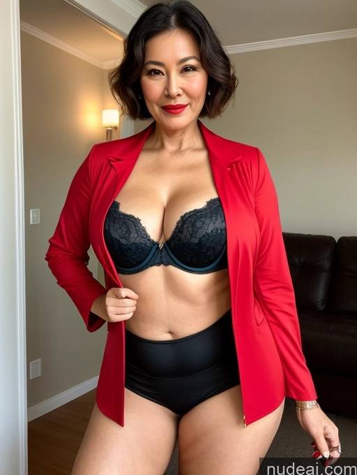 related ai porn images free for Milf Two Perfect Boobs Busty Beautiful Lipstick Perfect Body 70s Pixie Chinese Party Secretary Professor Stylish Jacket Bra Detailed Cleavage Blouse