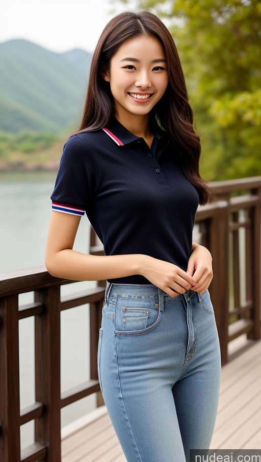 related ai porn images free for Woman One Small Tits Beautiful Small Ass Skinny 18 Black Hair Chinese Long Hair Happy Traditional Polo Jeans