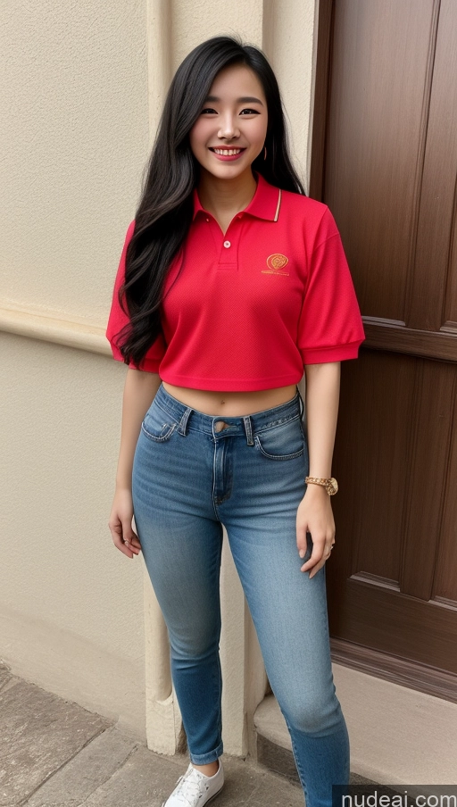 related ai porn images free for Woman One Small Tits Beautiful Small Ass Skinny 18 Black Hair Chinese Long Hair Happy Traditional Polo Jeans Cosplay