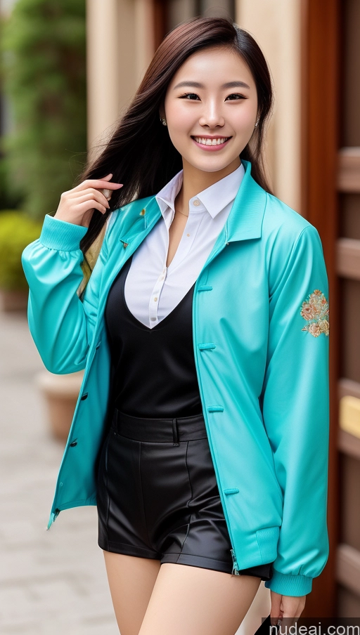 related ai porn images free for Woman One Small Tits Beautiful Small Ass Skinny 18 Black Hair Chinese Long Hair Happy Traditional Polo Cosplay Jacket Suit