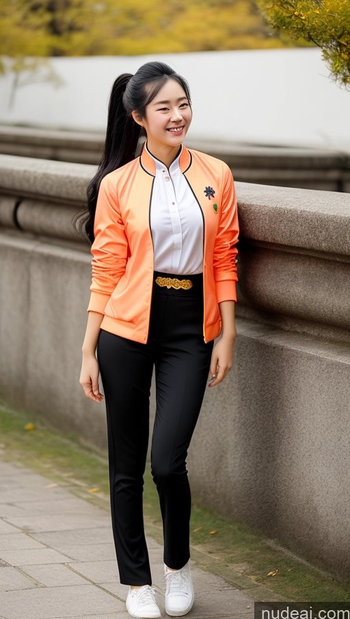 related ai porn images free for Woman One Small Tits Beautiful Small Ass Skinny 18 Black Hair Chinese Long Hair Happy Traditional Polo Cosplay Jacket Suit