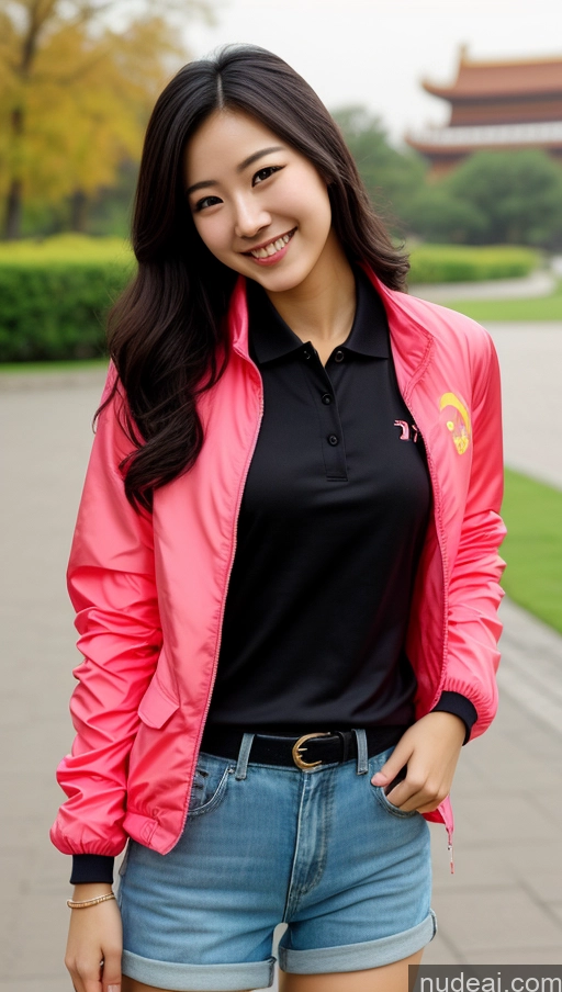related ai porn images free for Woman One Small Tits Beautiful Small Ass Skinny 18 Black Hair Chinese Long Hair Happy Polo Cosplay Jacket Suit