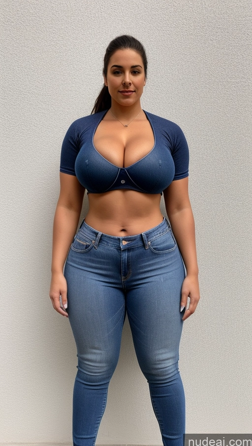 related ai porn images free for Athlete Perfect Boobs Big Hips Thick Big Ass Jeans Front View