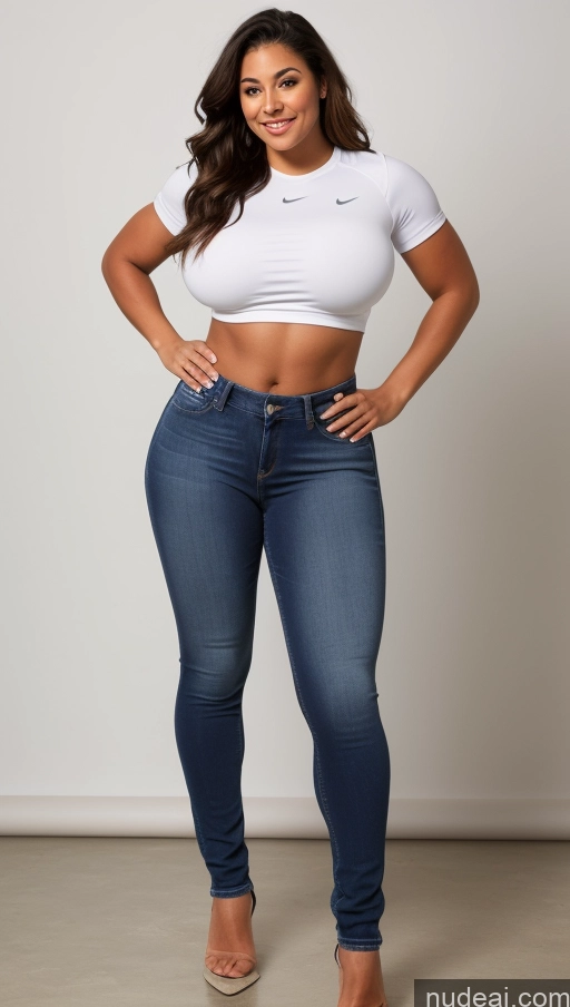related ai porn images free for Athlete Perfect Boobs Big Hips Thick Big Ass Jeans Front View