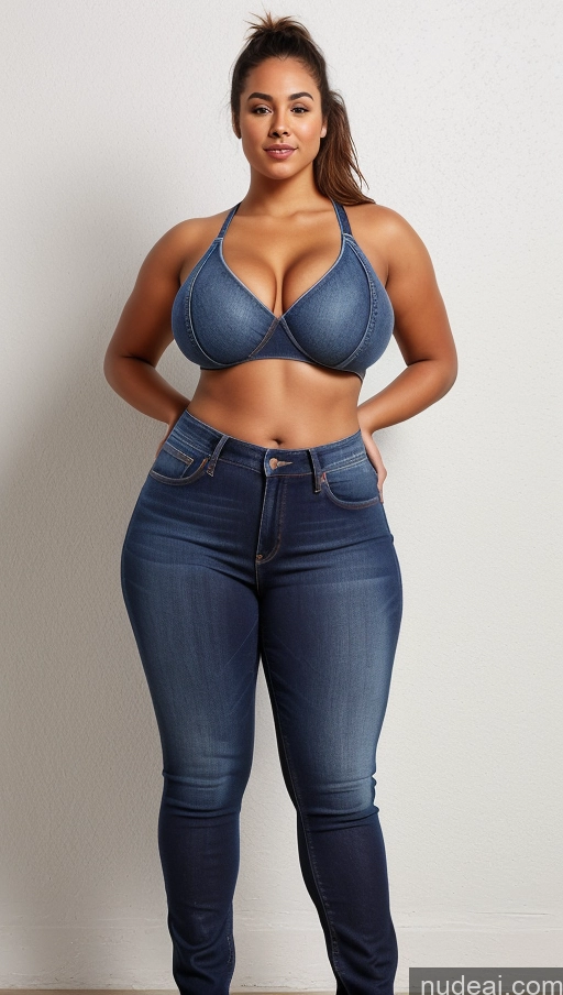 related ai porn images free for Athlete Perfect Boobs Big Hips Thick Big Ass Jeans Front View