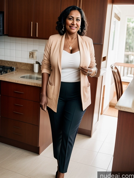 related ai porn images free for Milf Two Perfect Boobs Perfect Body Dark Skin 70s Indian Kitchen Jacket Professor Secretary Cleavage Partially Nude Detailed Stylish Suit Busty